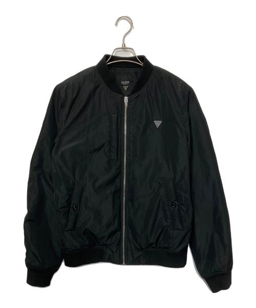 GUESS（ゲス）GUESS (ゲス) ジップジャケット ブラック サイズ:Mの古着・服飾アイテム