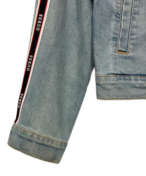 GUESS（ゲス）GUESS (ゲス) デニムジャケット ブルー サイズ:Lの古着・服飾アイテム
