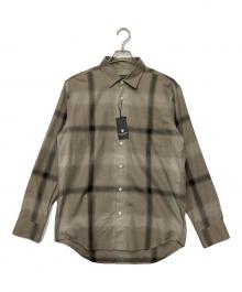 BLACK LABEL CRESTBRIDGE（ブラックレーベル クレストブリッジ）の古着「長袖シャツ」｜ベージュ