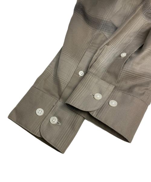 BLACK LABEL CRESTBRIDGE（ブラックレーベル クレストブリッジ）BLACK LABEL CRESTBRIDGE (ブラックレーベル クレストブリッジ) 長袖シャツ ベージュ サイズ:Mの古着・服飾アイテム
