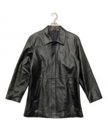 LICORICE（リコリス）の古着「レザージャケット」｜ブラック