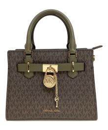 MICHAEL KORS（マイケル・コース）の古着「ハンドバッグ」｜カーキ