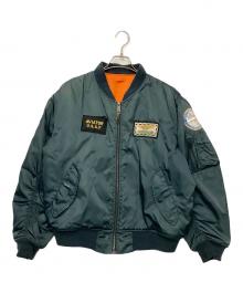 古着（フルギ）の古着「MA-1ジャケット」｜グリーン