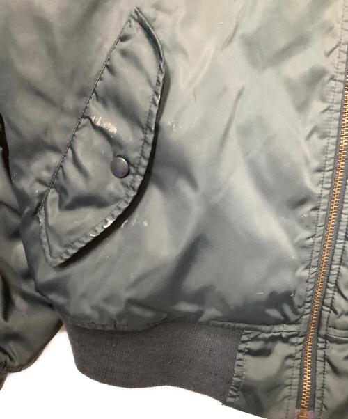 古着（フルギ）古着 (フルギ) MA-1ジャケット グリーン サイズ:-の古着・服飾アイテム