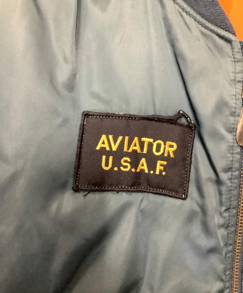 古着（フルギ）古着 (フルギ) MA-1ジャケット グリーン サイズ:-の古着・服飾アイテム