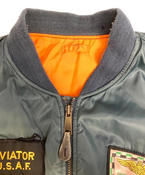 古着（フルギ）古着 (フルギ) MA-1ジャケット グリーン サイズ:-の古着・服飾アイテム