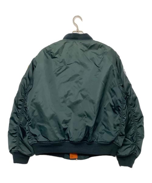 古着（フルギ）古着 (フルギ) MA-1ジャケット グリーン サイズ:-の古着・服飾アイテム