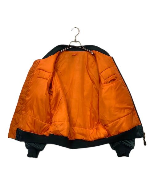 古着（フルギ）古着 (フルギ) MA-1ジャケット グリーン サイズ:-の古着・服飾アイテム