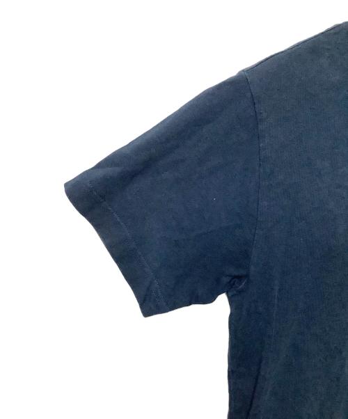 Champion（チャンピオン）Champion (チャンピオン) stussy (ステューシー) 半袖カットソー ネイビー サイズ:Sの古着・服飾アイテム