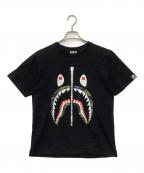 BAPE BY A BATHING APEベイプバイアベイシングエイプ）の古着「半袖カットソー」｜ブラック