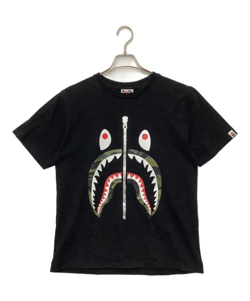 BAPE BY A BATHING APE（ベイプバイアベイシングエイプ）BAPE BY A BATHING APE (ベイプバイアベイシングエイプ) 半袖カットソー ブラック サイズ:Mの古着・服飾アイテム