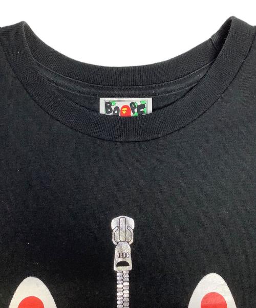 BAPE BY A BATHING APE（ベイプバイアベイシングエイプ）BAPE BY A BATHING APE (ベイプバイアベイシングエイプ) 半袖カットソー ブラック サイズ:Mの古着・服飾アイテム