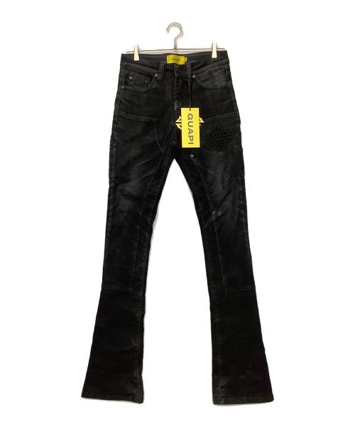 GUAPI（グアピ）GUAPI (グアピ) スキニーデニムパンツ ブラック サイズ:W28の古着・服飾アイテム