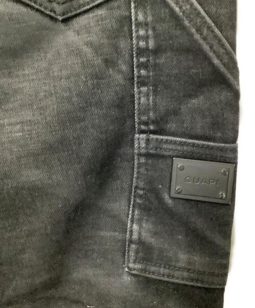GUAPI（グアピ）GUAPI (グアピ) スキニーデニムパンツ ブラック サイズ:W28の古着・服飾アイテム
