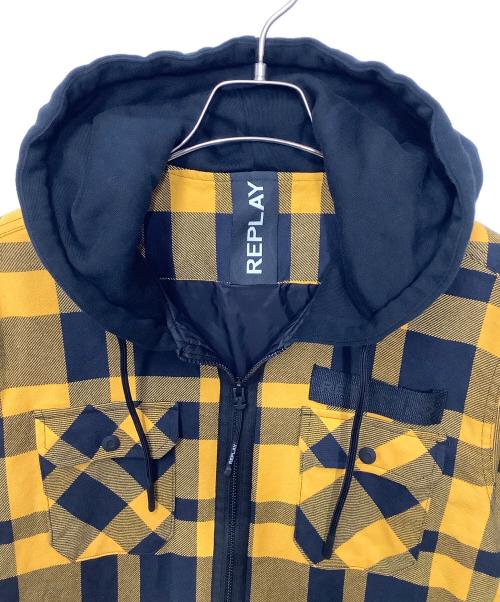 REPLAY（リプレイ）REPLAY (リプレイ) ジップジャケット イエロー サイズ:Mの古着・服飾アイテム
