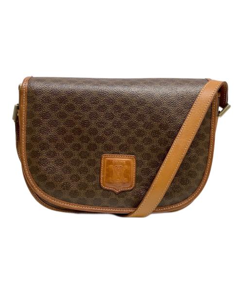 CELINE（セリーヌ）CELINE (セリーヌ) ショルダーバッグ ブラウンの古着・服飾アイテム