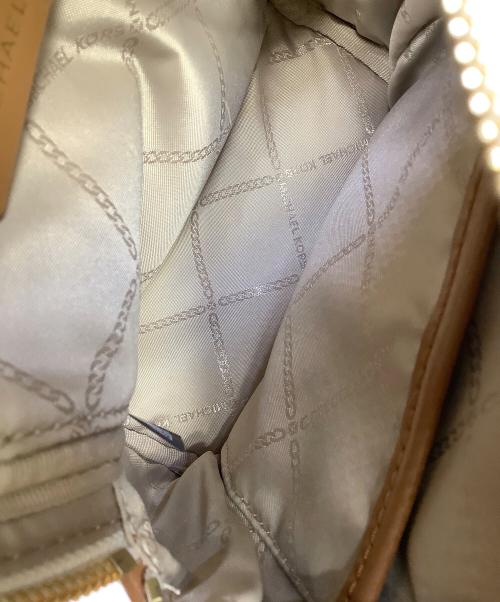 MICHAEL KORS（マイケル・コース）MICHAEL KORS (マイケル・コース) ミニショルダーバッグ アイボリーの古着・服飾アイテム