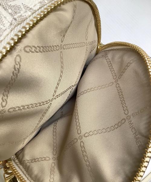 MICHAEL KORS（マイケル・コース）MICHAEL KORS (マイケル・コース) ミニショルダーバッグ アイボリーの古着・服飾アイテム