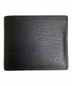 LOUIS VUITTONルイ ヴィトン）の古着「2つ折り財布」｜ブラック