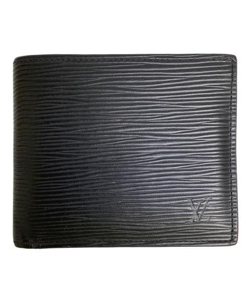 LOUIS VUITTON（ルイ ヴィトン）LOUIS VUITTON (ルイ ヴィトン) 2つ折り財布 ブラックの古着・服飾アイテム
