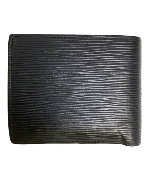 LOUIS VUITTON（ルイ ヴィトン）LOUIS VUITTON (ルイ ヴィトン) 2つ折り財布 ブラックの古着・服飾アイテム