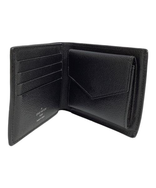 LOUIS VUITTON（ルイ ヴィトン）LOUIS VUITTON (ルイ ヴィトン) 2つ折り財布 ブラックの古着・服飾アイテム