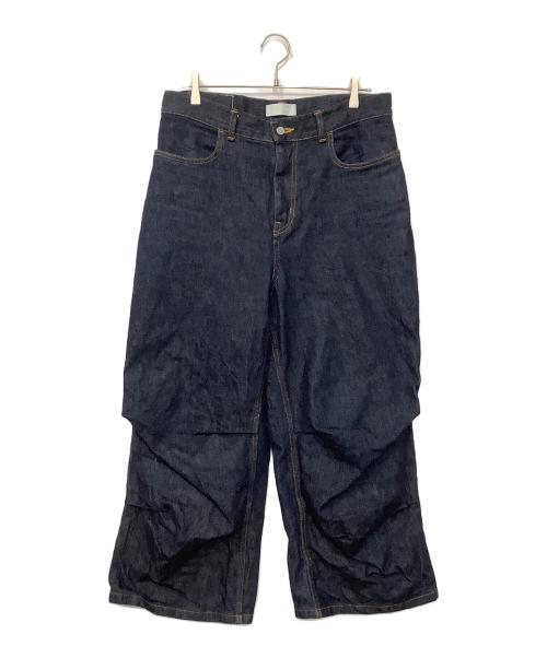 ICE & TECHNO（アイスアンドテクノ）ICE & TECHNO (アイスアンドテクノ) デニムパンツ インディゴ サイズ:Lの古着・服飾アイテム