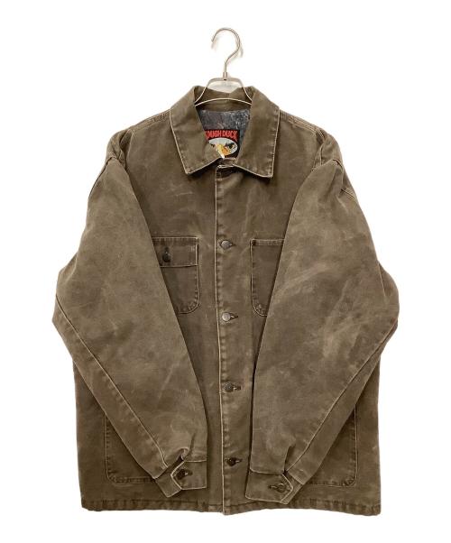 TOUGH DUCK（タフダック）TOUGH DUCK (タフダック) ダック地ワークジャケット ブラウン サイズ:-の古着・服飾アイテム