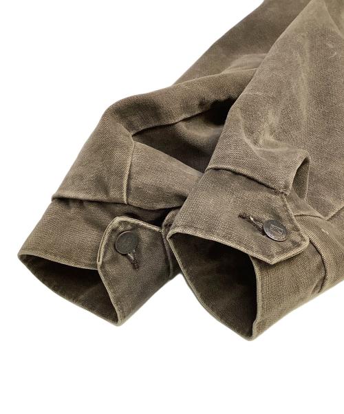 TOUGH DUCK（タフダック）TOUGH DUCK (タフダック) ダック地ワークジャケット ブラウン サイズ:-の古着・服飾アイテム