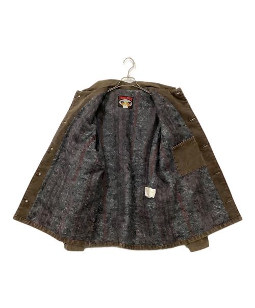 TOUGH DUCK（タフダック）TOUGH DUCK (タフダック) ダック地ワークジャケット ブラウン サイズ:-の古着・服飾アイテム