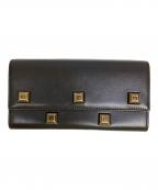 Salvatore Ferragamoサルヴァトーレ フェラガモ）の古着「長財布」｜ダークブラウン