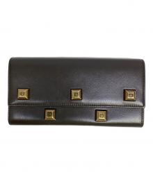 Salvatore Ferragamo（サルヴァトーレ フェラガモ）の古着「長財布」｜ダークブラウン