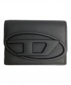 DIESELディーゼル）の古着「3つ折り財布」｜ブラック