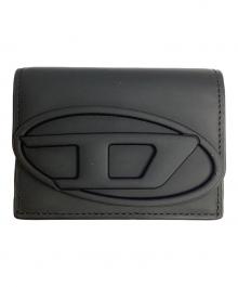 DIESEL（ディーゼル）の古着「3つ折り財布」｜ブラック