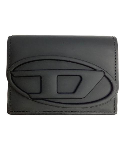 DIESEL（ディーゼル）DIESEL (ディーゼル) 3つ折り財布 ブラックの古着・服飾アイテム