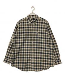 CarHartt（カーハート）の古着「長袖シャツ」｜ネイビー×グリーン