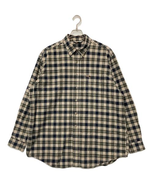 CarHartt（カーハート）CarHartt (カーハート) 長袖シャツ ネイビー×グリーン サイズ:-の古着・服飾アイテム