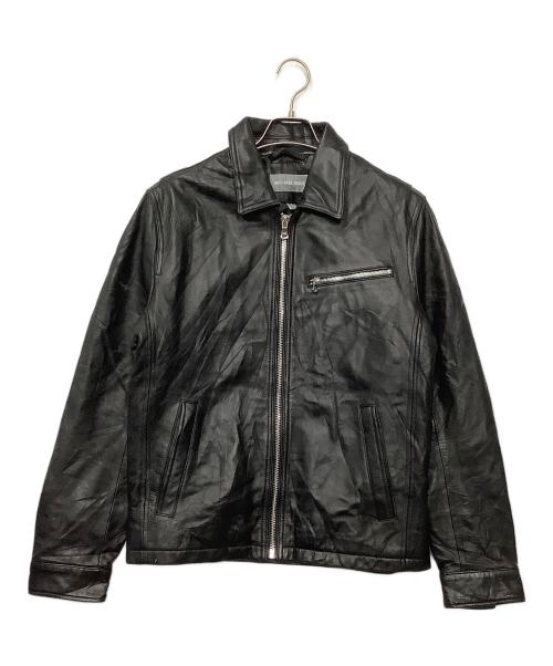 MICHAEL KORS（マイケル・コース）MICHAEL KORS (マイケル・コース) レザージャケット ブラック サイズ:Sの古着・服飾アイテム