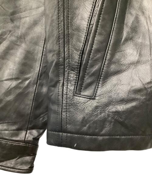 MICHAEL KORS（マイケル・コース）MICHAEL KORS (マイケル・コース) レザージャケット ブラック サイズ:Sの古着・服飾アイテム