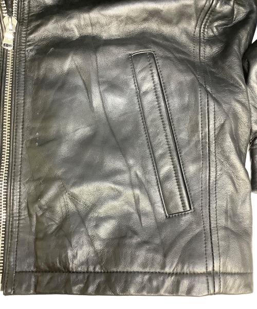 MICHAEL KORS（マイケル・コース）MICHAEL KORS (マイケル・コース) レザージャケット ブラック サイズ:Sの古着・服飾アイテム