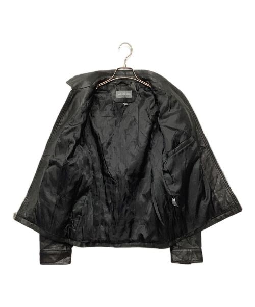 MICHAEL KORS（マイケル・コース）MICHAEL KORS (マイケル・コース) レザージャケット ブラック サイズ:Sの古着・服飾アイテム