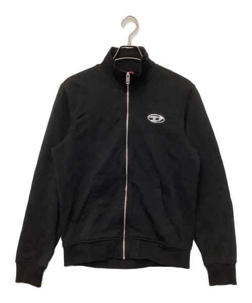 DIESEL（ディーゼル）DIESEL (ディーゼル) ジップアップスウェット ブラック サイズ:Mの古着・服飾アイテム