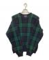 BROOKS BROTHERS (ブルックスブラザーズ) 厚手ニット グリーン×ネイビー サイズ:M：5000円