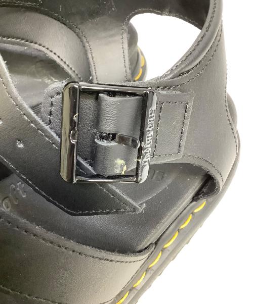 Dr.Martens（ドクターマーチン）Dr.Martens (ドクターマーチン) 厚底サンダル ブラック サイズ:UK6の古着・服飾アイテム