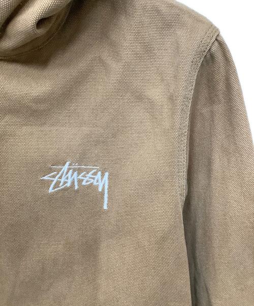 stussy（ステューシー）stussy (ステューシー) ジャケット ベージュ サイズ:Sの古着・服飾アイテム