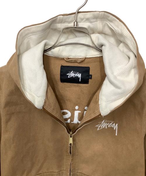 stussy（ステューシー）stussy (ステューシー) ジャケット ベージュ サイズ:Sの古着・服飾アイテム