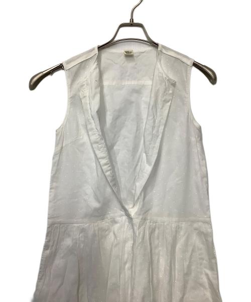 Ron Herman（ロンハーマン）Ron Herman (ロンハーマン) ノースリーブ・キャミソールワンピース ホワイト サイズ:XSの古着・服飾アイテム