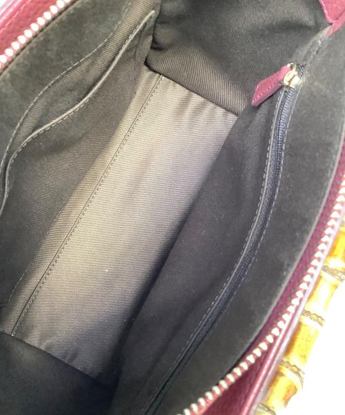 RODANIA（ロダニア）RODANIA (ロダニア) 2WAYバッグ ボルドーの古着・服飾アイテム