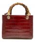 RODANIA (ロダニア) 2WAYバッグ ボルドー：8000円