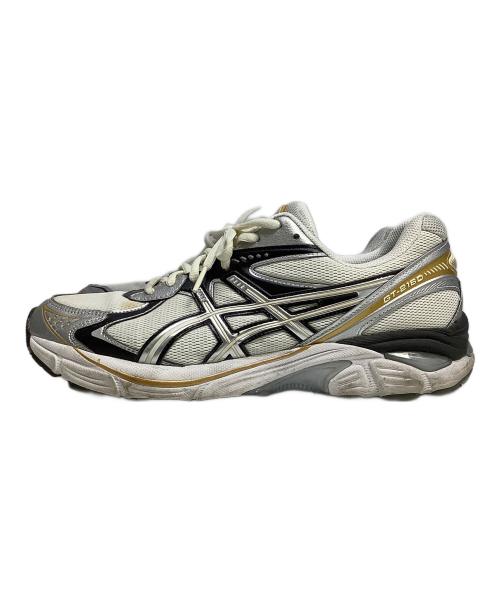 asics（アシックス）asics (アシックス) スニーカー ホワイト×ブラック サイズ:27.5cmの古着・服飾アイテム
